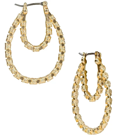 Patricia Nash Double Hoop Earrings