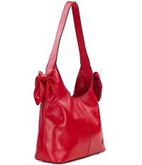 Patricia Nash Emilie Leather Bow Detail Hobo Shoulder Bag