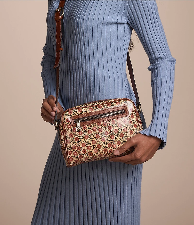 Patricia Nash Evia Floral Crossbody Bag