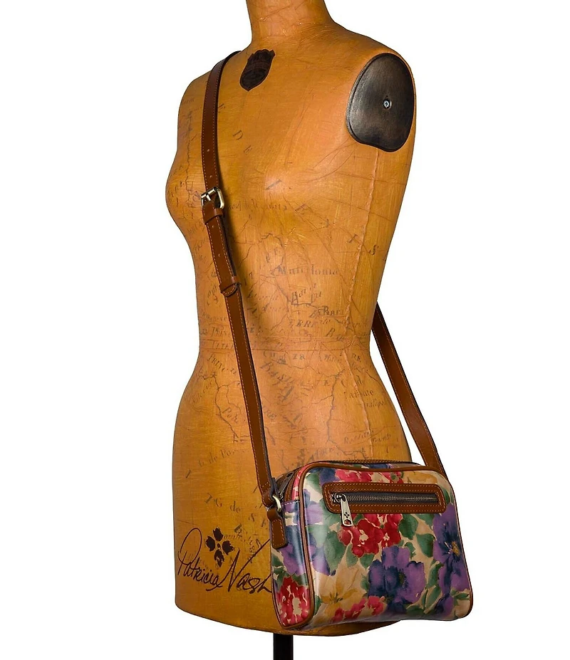 Patricia Nash Evia Floral Crossbody Bag