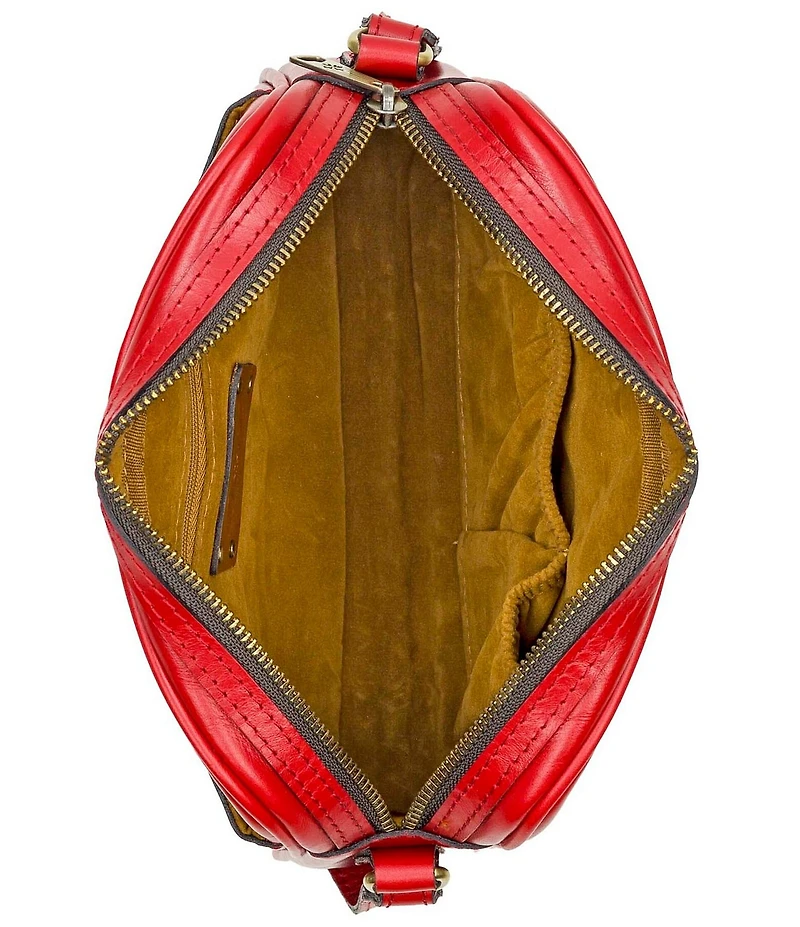 Patricia Nash Evia Leather Crossbody Bag
