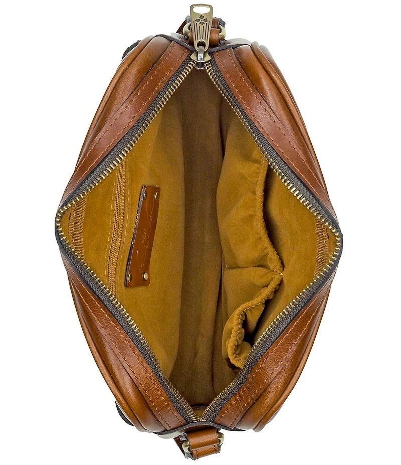 Patricia Nash Evia Leather Crossbody Bag
