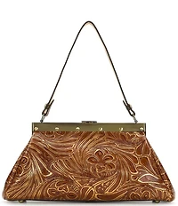 Patricia Nash Ferrara Grape Leaf Embossed Shoulder Bag