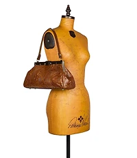 Patricia Nash Ferrara Grape Leaf Embossed Shoulder Bag