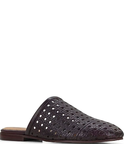 Patricia Nash Flavia Woven Leather Mules