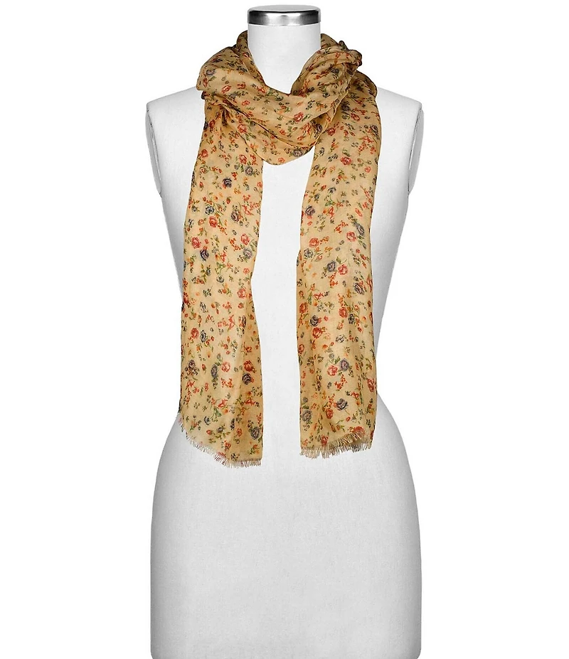 Patricia Nash Fleur De Jardin Print Scarf