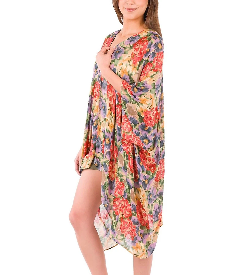 Patricia Nash Floral Print Ruana