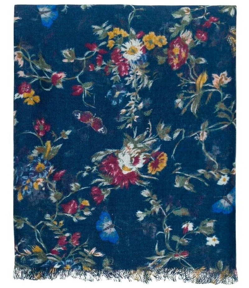 Patricia Nash Floral Sheer Scarf