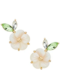 Patricia Nash Flower Mother Of Pearl Stud Earrings
