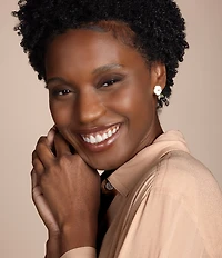 Patricia Nash Flower Mother Of Pearl Stud Earrings