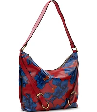 Patricia Nash Elia Grecian Rose Hobo Shoulder Bag