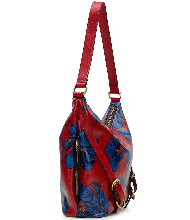 Patricia Nash Elia Grecian Rose Hobo Shoulder Bag