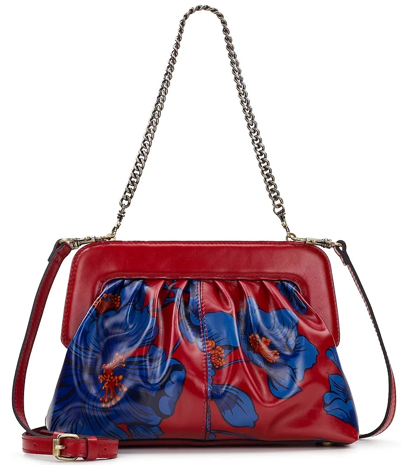 Patricia Nash Zelia Grecian Rose Frame Convertible Shoulder Bag