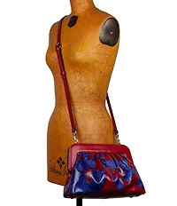 Patricia Nash Zelia Grecian Rose Frame Convertible Shoulder Bag