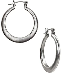 Patricia Nash Hammered Basic Hoop Earrings
