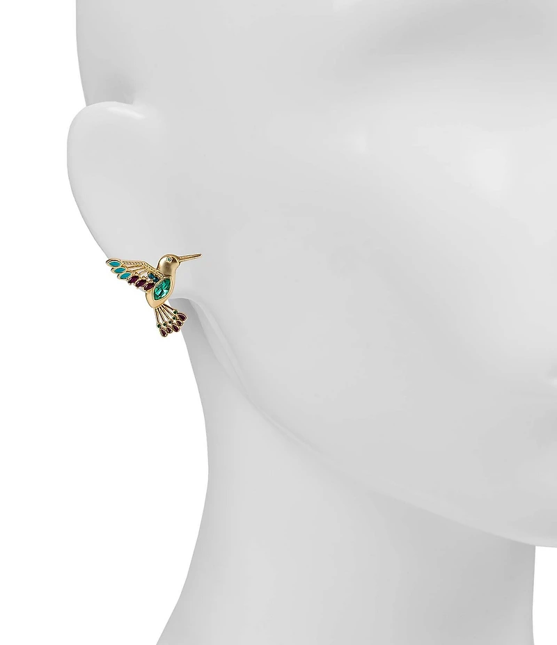 Patricia Nash Hummingbird Stud Earrings