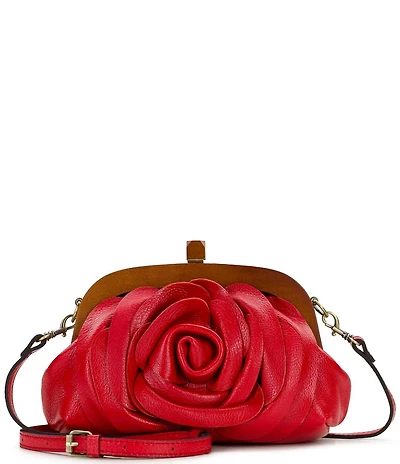 Patricia Nash Joelle Wooden Frame Floral Clutch