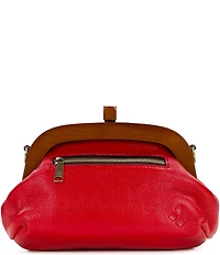 Patricia Nash Joelle Wooden Frame Floral Clutch