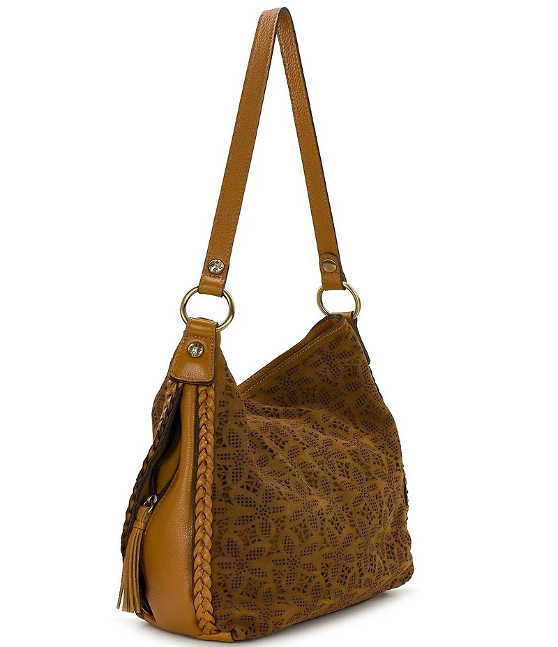 Patricia Nash Kalispell Floral Slouchy Hobo Bag