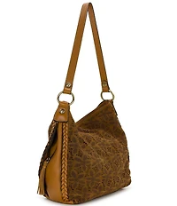 Patricia Nash Kalispell Floral Slouchy Hobo Bag