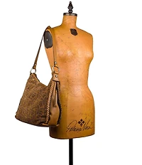 Patricia Nash Kalispell Floral Slouchy Hobo Bag