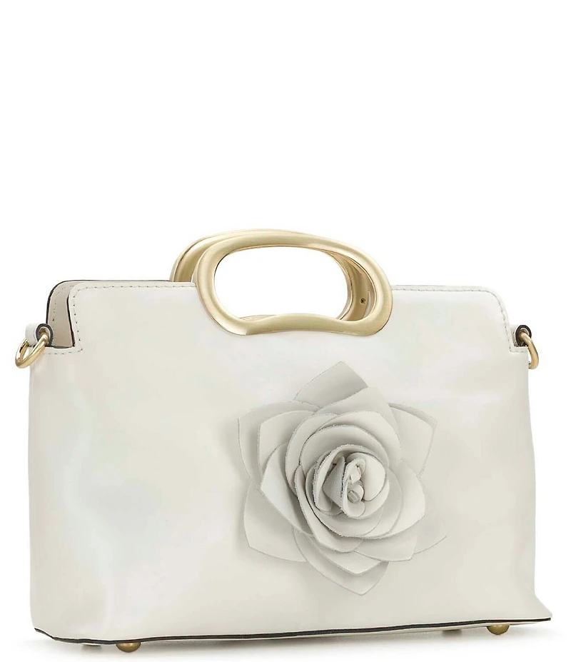 Patricia Nash Karine Rose Top Handle Clutch Bag