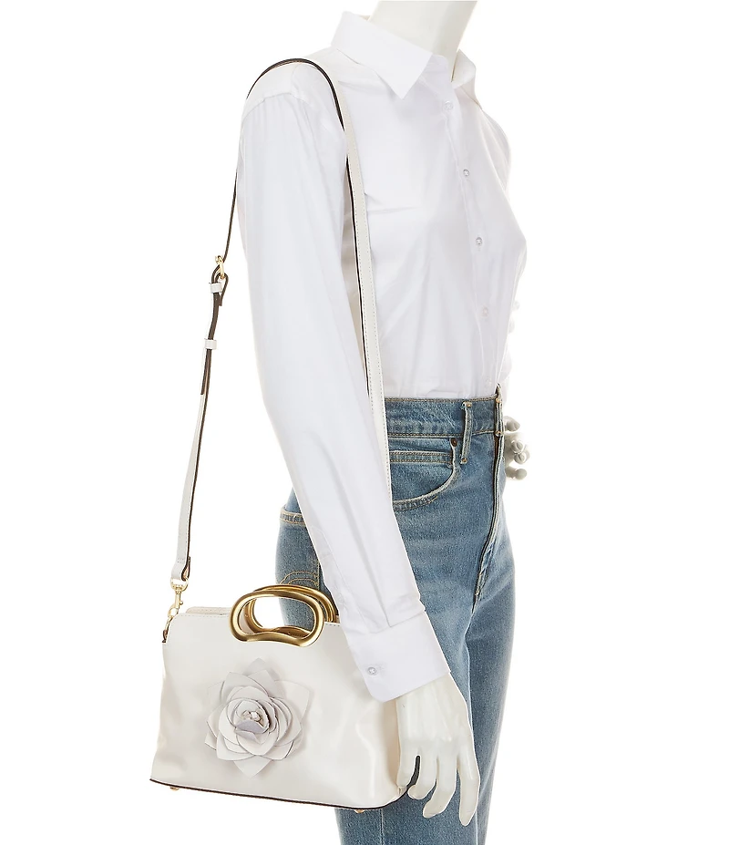 Patricia Nash Karine Rose Top Handle Clutch Bag