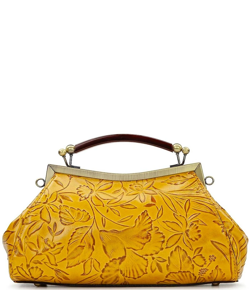 Patricia Nash Kelmscott Frame Satchel Bag