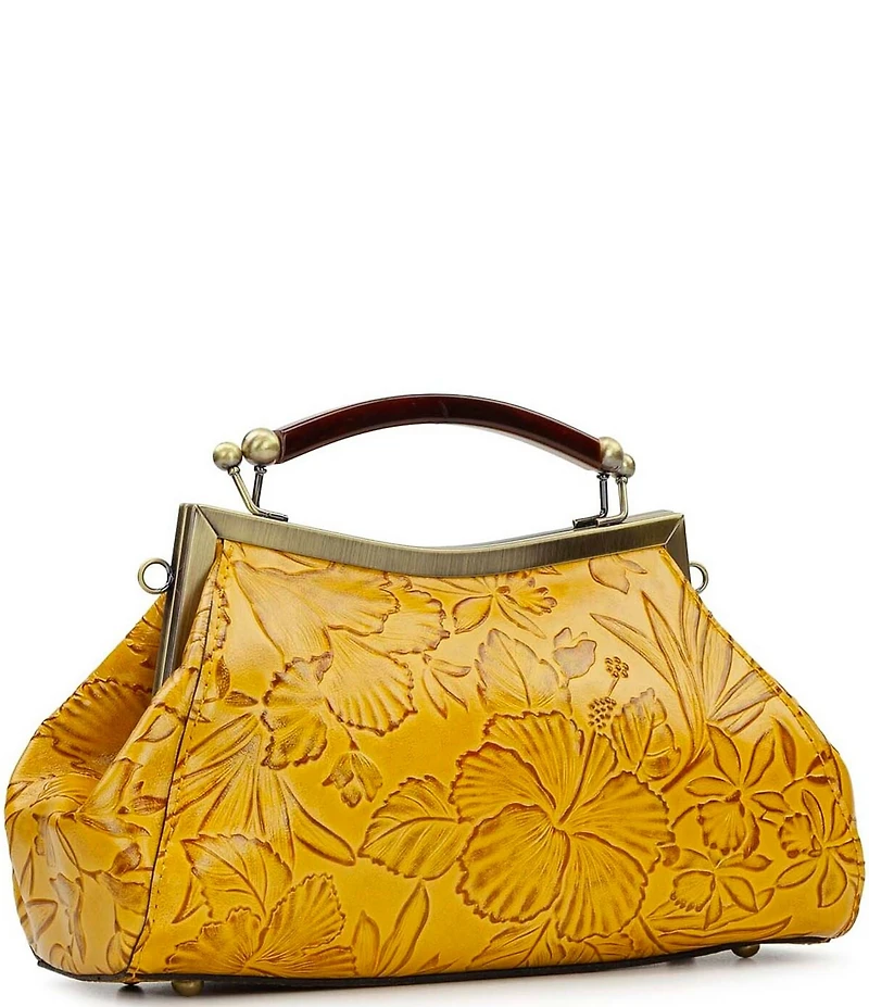 Patricia Nash Kelmscott Frame Satchel Bag