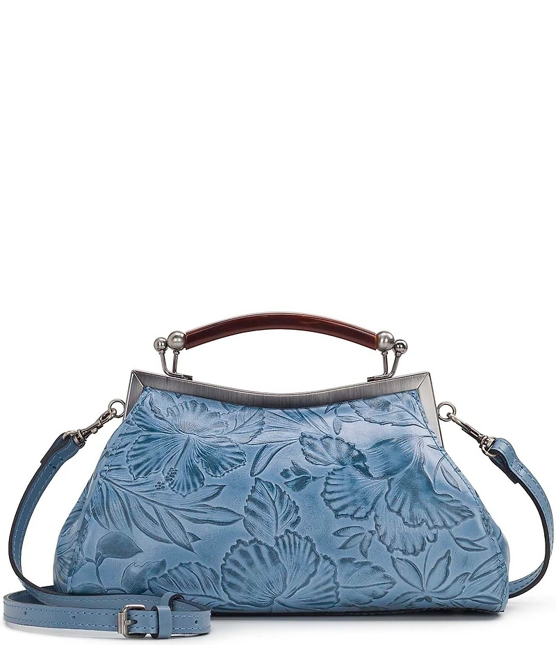 Patricia Nash Kelmscott Frame Satchel Bag