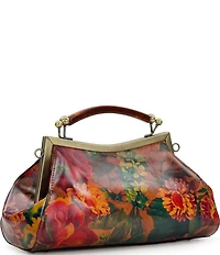Patricia Nash Kelmscott Frame Satchel Bag