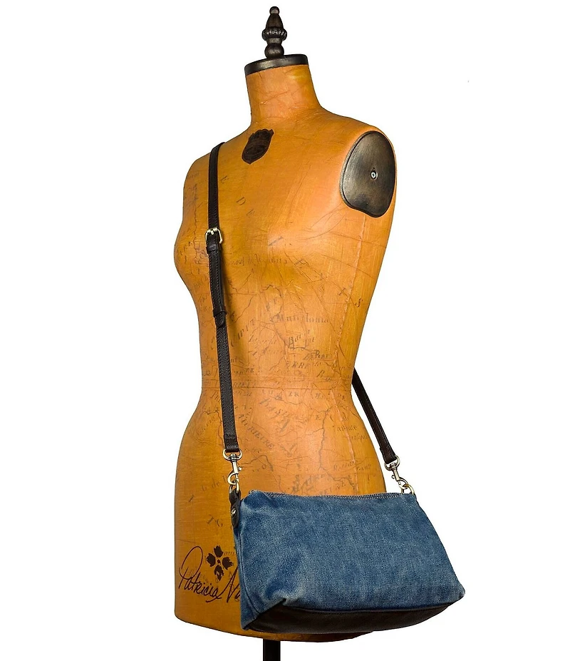 Patricia Nash Kolena Denim Crossbody Bag