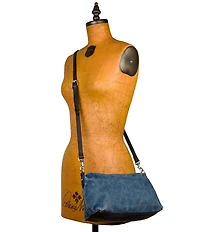 Patricia Nash Kolena Denim Crossbody Bag