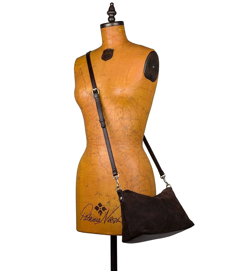 Patricia Nash Kolena Suede Crossbody Bag