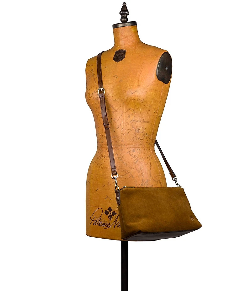 Patricia Nash Kolena Suede Crossbody Bag