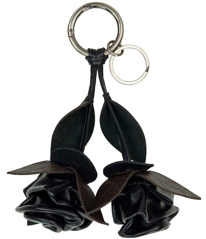 Patricia Nash Laced Rose Keychain