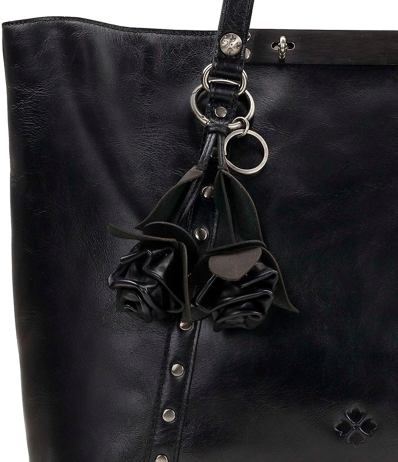 Patricia Nash Laced Rose Keychain