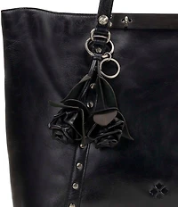 Patricia Nash Laced Rose Keychain