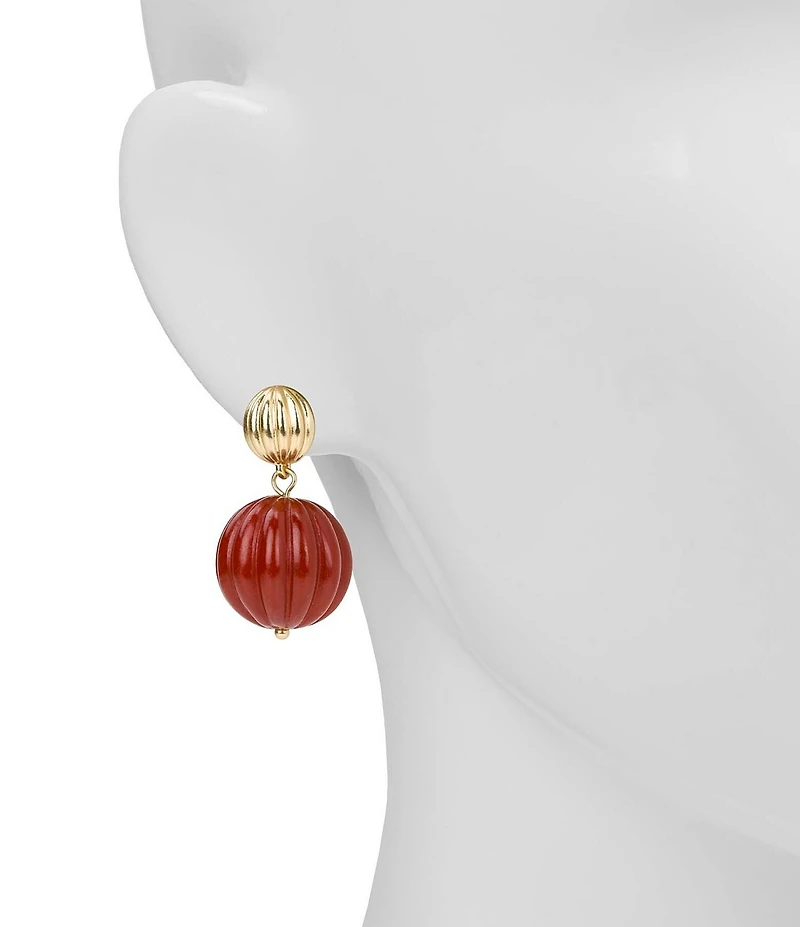 Patricia Nash Large Bead Drop Earrings