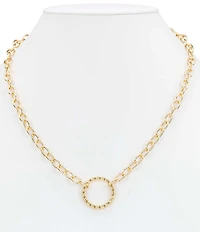 Patricia Nash Large Ring Chain Collar Necklace
