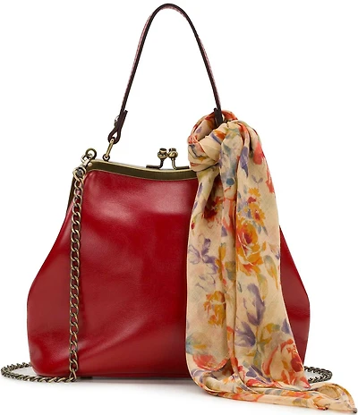 Patricia Nash Laureana Frame Clutch with Scarf