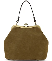 Patricia Nash Laureana Floral Leather Kisslock Frame Crossbody Bag
