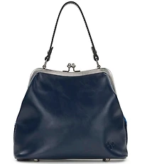 Patricia Nash Laureana Frame Strawberry Fruit Beaded Satchel Bag