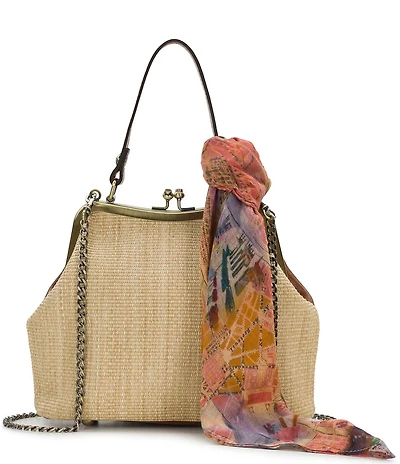 Patricia Nash Laureana Scarf Satchel Bag