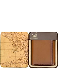 Patricia Nash Leather Whiskey Trifold Wallet