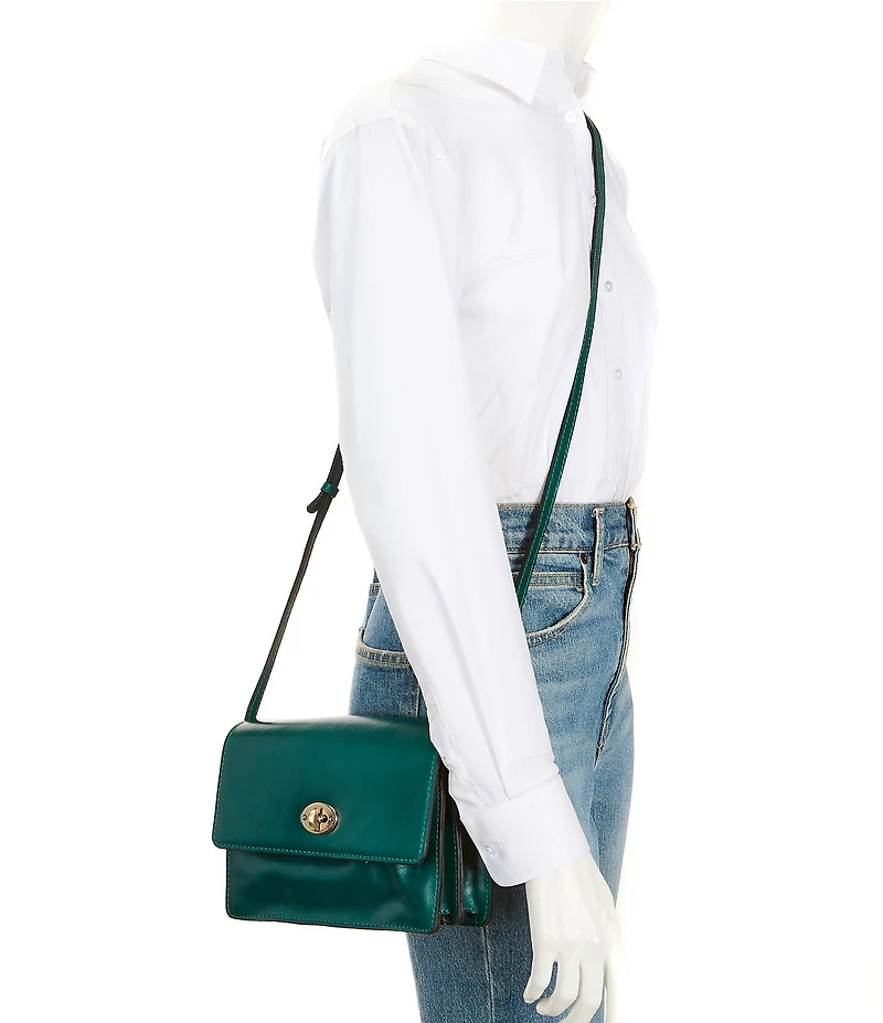 Patricia Nash Livana Twist-Lock Crossbody Bag