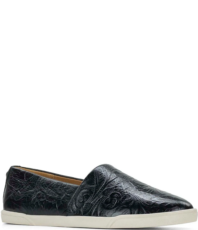 Patricia Nash Lola Floral Tooled Leather Sneakers