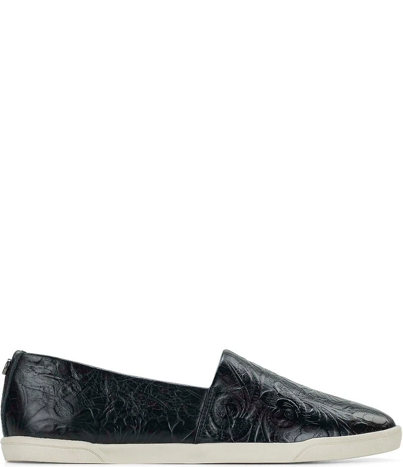 Patricia Nash Lola Floral Tooled Leather Sneakers