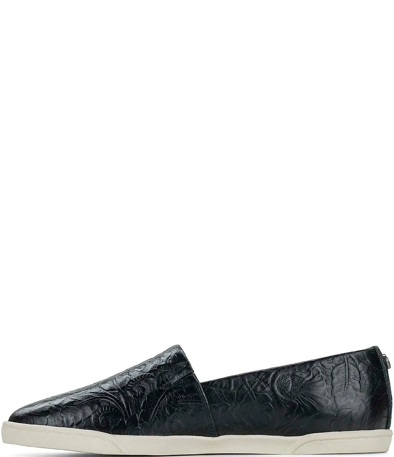 Patricia Nash Lola Floral Tooled Leather Sneakers