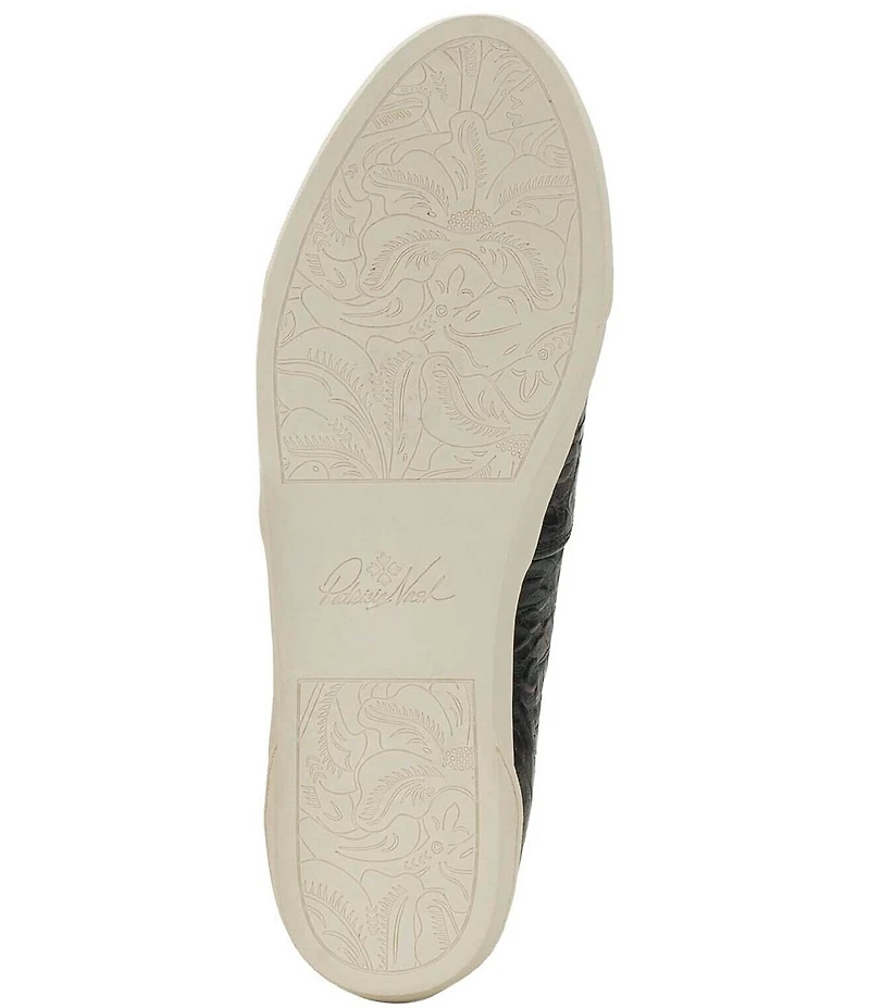 Patricia Nash Lola Floral Tooled Leather Sneakers